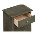 thumbnail image 4 of Starlight Canyon Home Gray 3 Drawer Nightstand, Ideal for Bedroom Storage, 4 of 9