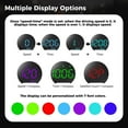 thumbnail image 5 of GPS Speedometer, LED Head Up Display for Cars, Digital GPS Speedometer with Compass Clock, Overspeed Alarm Fatigue Driving Reminder, USB 5V Powered Compatible with All Vehicles, 5 of 7