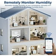 thumbnail image 3 of ALORAIR Dehumidifier with Wi-Fi, 198 PPD Crawl Space Basement Dehumidifiers with Condensate Pump,Up to 2,600 Sq.Ft, Auto-Defrost, Rare Earth Alloy Tube Evaporator, 3 of 8