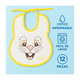 thumbnail image 2 of Babero Bebe De Tela Y Plastificado Atrás Impermeable 12pza de Conejos Malubero Multicolor, 2 of 4