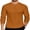 Caramel Brown, variant on Mens Long Sleeve Henley Shirts Classic Fashion Casual Basic Tops Soft Stretch Fall Thermal Pullover
