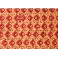 thumbnail image 1 of Ahgly Company Indoor Rectangle Abstract Orange Modern Area Rugs, 8' x 10', 1 of 4