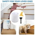 thumbnail image 6 of Butizone Non Slip Stair Treads 6”x 24”,15-Pack Pre-Cut PEVA Transparent Anti Slip Strips, 6 of 7