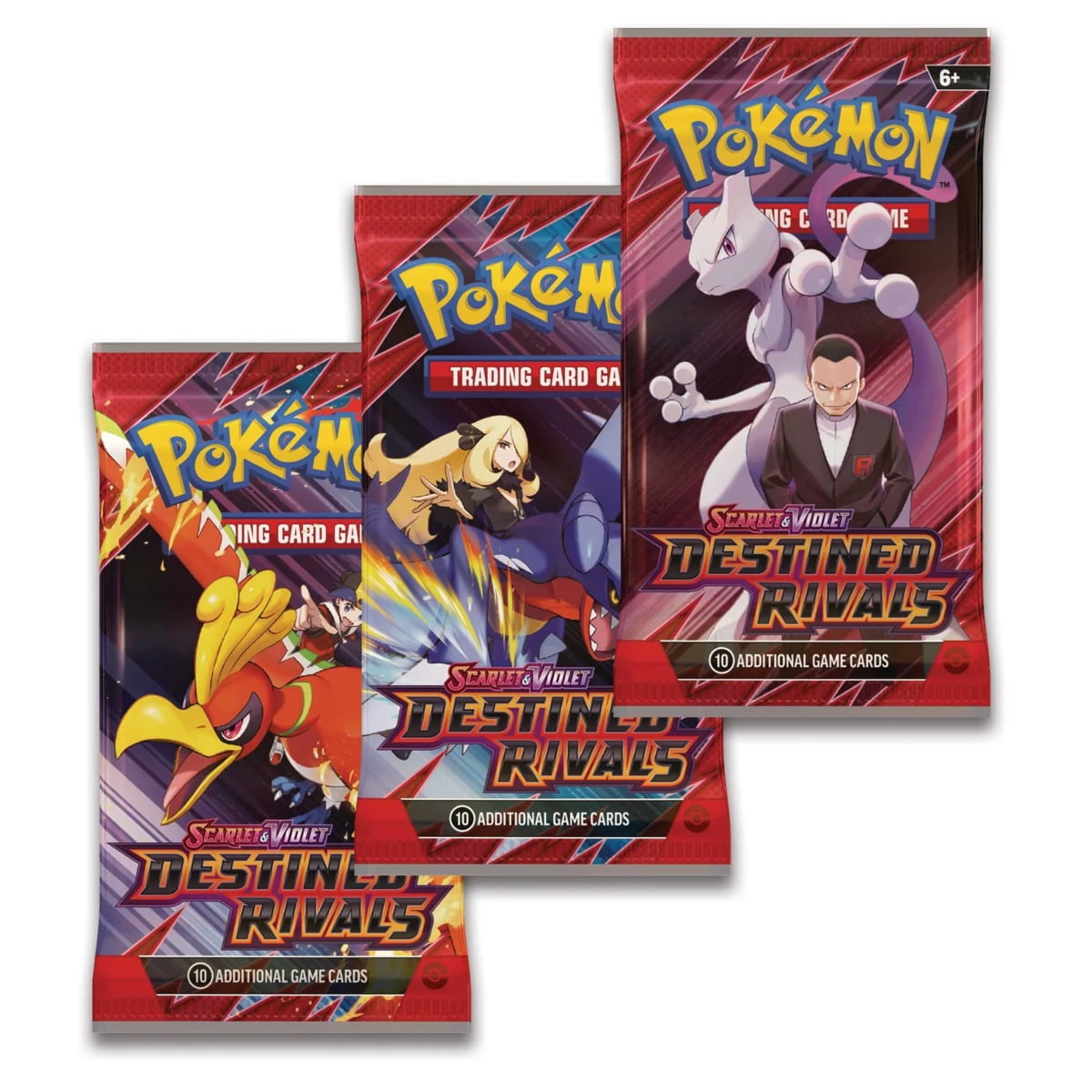 Pokemon Scarlet & Violet Destined Rivals Zebstrika 3-Booster Blister Pack (3 Booster Packs & 1 Foil Promo Card)