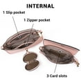 thumbnail image 4 of Messenger Crossbody Bags for Women Shoulder Bag with Mini Coin purse pouch accessory keychain with Wristlet Bag, 4 of 7