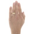 thumbnail image 4 of 14K Yellow Gold Round Diamond Eternity Wedding Band 8mm Infinity Ring 1.74 CT., 4 of 6