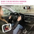 thumbnail image 4 of Baby Safe Mirror - Plug-In Style with Surrounding Light Strips  Acrylic Shatterproof Surface   Straps for Easy Installation, 4 of 6