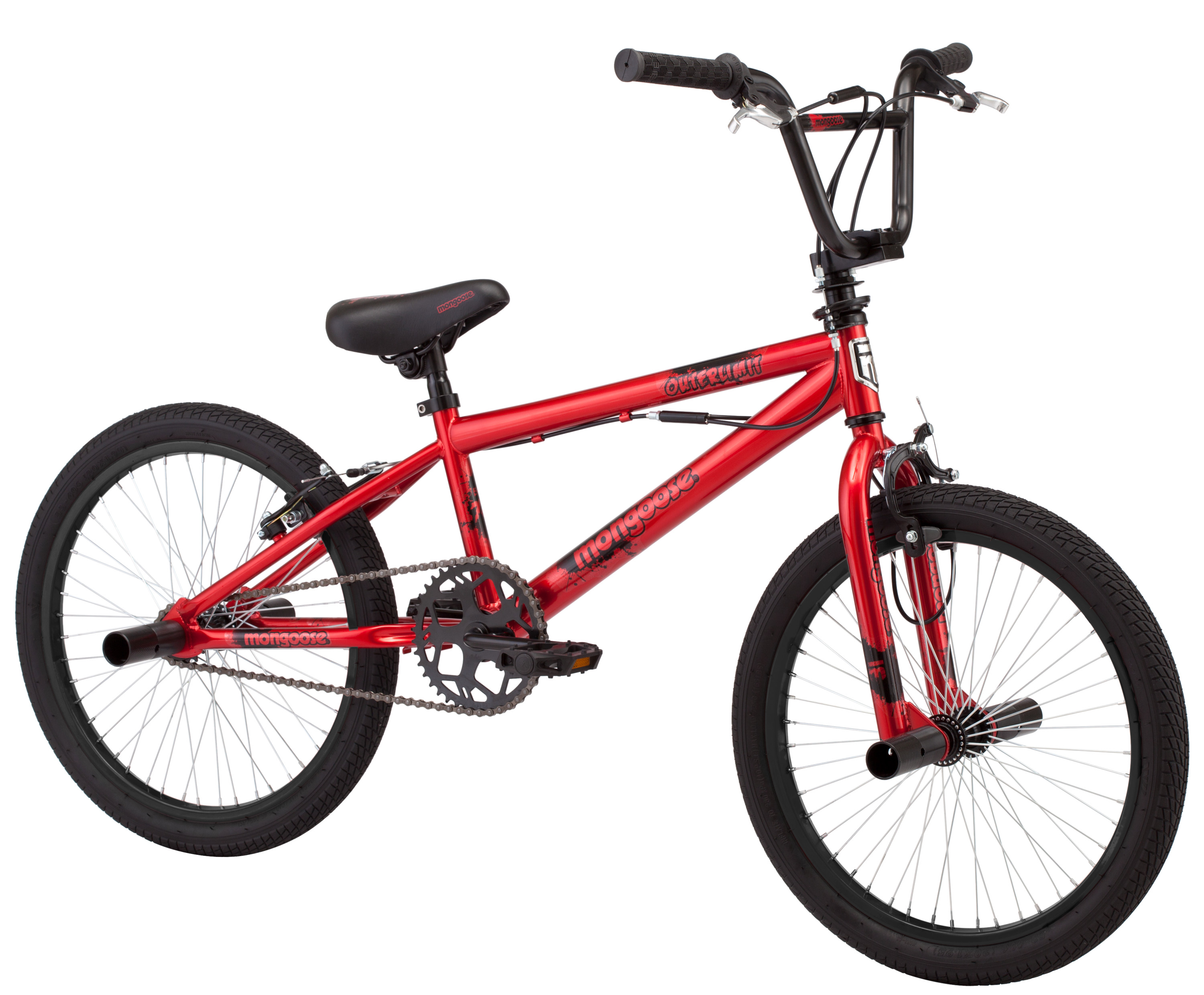 Mongoose 20" Outerlimit BMX Bike, Red - image 5 of 8
