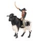 thumbnail image 3 of Figura de vaquero con toro Figura de vaca de granja Simulación realista Modelo de granja para Pie de vaca blanca, 3 of 9