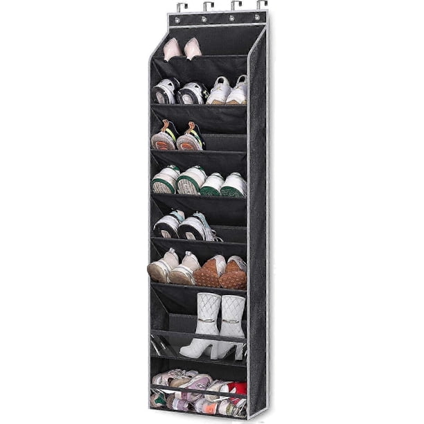 Over the Door Shoe Rack for Door Sneakers Large Hanging Shoe Organizer for Closet Door Storage Boots