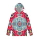 thumbnail image 4 of Sudadera con capucha para hombre de Harajuku con estampado gráfico de flores en 3D, ropa informal de gran tamaño, jerséis florales abstractos de gran tamaño de Harajuku, 4 of 5