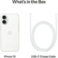thumbnail image 5 of Pre-Owned Apple iPhone 16 - Verizon - 256GB White (Fair), 5 of 5