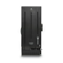 Dixie SSFD120 SmartStock 10 in. x 8.78 in. x 24.75 in. Mediumweight Polystyrene Fork Dispenser - Smoke (1/Carton)