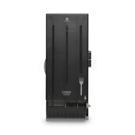 UPC: 0078731942644 | Dixie SSFD120 SmartStock 10 in. x 8.78 in. x 24.75 in. Mediumweight Polystyrene Fork Dispenser – Smoke (1/Carton)
