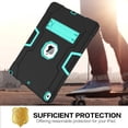 thumbnail image 2 of REQO iPad Air 3rd Generation Case, iPad Pro 10.5" 2017 Case, 3 Layers Heavy Duty Rugged Shockproof Kickstand Protective Tablet Case Cover for iPad Air 3 10.5" 2019 /iPad Pro 10.5" 2017, 2 of 8