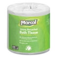 thumbnail image 2 of 100% Recycled Two-Ply Bath Tissue, Septic Safe, White, 330 Sheets/roll, 48 Rolls/carton | Bundle of 5 Cartons, 2 of 7
