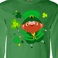 thumbnail image 4 of Inktastic Cute Leprechaun for St. Patrick's Day Long Sleeve T-Shirt, 4 of 5
