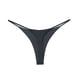 thumbnail image 1 of Bikini sexy de cintura baja con doble tanga de algodón para mujer, ropa interior en forma de T, 1 of 8