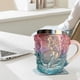 thumbnail image 4 of Taza de 200 ml con forma de libro, taza de café con forma de libro, regalo para lectora, regalo de Año Nuevo, tazas decorativas de acero inoxidable con relieve, tazas de café, taza de café, 4 of 5