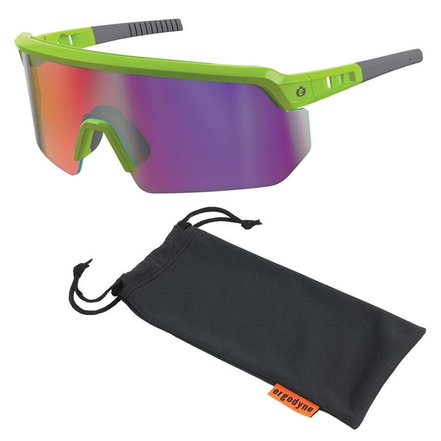Gafas de sol de seguridad Ergodyne Skullerz AEGIR, antiarañazos y antivaho