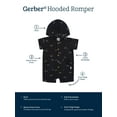 thumbnail image 6 of Gerber Baby Boy Short Sleeve Hooded Romper, Sizes Newborn - 24 Months, 6 of 7