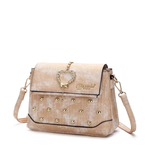 Hearts Handmade Cross-body Fashion Satchel