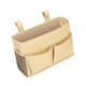 thumbnail image 5 of Cama colgante bolsa de almacenamiento organizador multiusos para el hogar Oficina dormitorio con correas ajustables 30x20x11cm cama bolsillos cesta Amarillo claro, 5 of 8