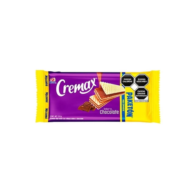 Pack de 8 Galletas Gamesa cremax nieve Chocolate de 213g Gamesa Chocolate de 213g