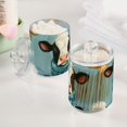 thumbnail image 5 of Cows with Scarfs Translucent Plastic Cans Storage Canisters with Lid Set of 2, 5 of 7