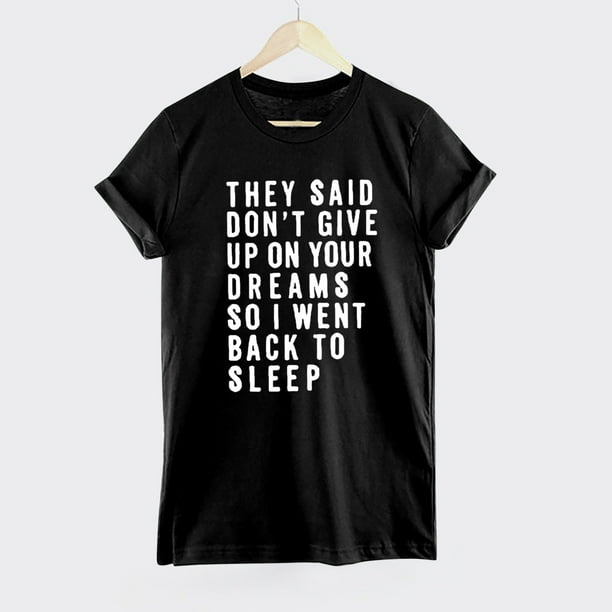Pntutb moda mujer cuello redondo camisa camisetas de manga corta camiseta impresión de letras camisa tops blusa Pntutb Pntutb-4479