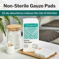 thumbnail image 3 of CareStock Gauze Sponge - Highly Absorbent, Medical-Grade Cotton Wound Dressing, First-Aid Essential - Non-Sterile 12-Ply Square, 4 x 4 in., 200 per Pack, 10 Packs, 2000 Total, 3 of 6
