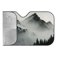 thumbnail image 4 of Awypu Mountain Range Sunshade for Car Windshield - Funny Windshield Sun Shade for Vehicle SUV Truck Protector 51.18*27.59 in, 4 of 7