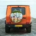 thumbnail image 6 of Goofa African Women Pattern Universal Tire Cover for Jeep, SUV, Truck, and Trailer – Waterproof, UV-Resistant,Easy to Install, Fits 14"-17" Tires-17 inch, 6 of 6