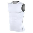 thumbnail image 1 of Sports Vest For MenStretch TightFitnessClothesGymnasiumTrainingRunning Speed Dry, 1 of 2
