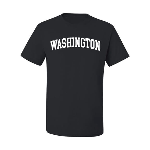Wild Bobby State of Washington College Style Men Tee