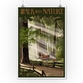 thumbnail image 2 of Walk with Nature, National Park WPA Sentiment (9x12 Wall Art Print, Home Decor), 2 of 3