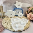 thumbnail image 7 of Sinyiin Pack of 3 Silicone Moulds Swine Wirent Silicone Moulds Casting Mould Heart Lucky Swine Casting Mould Silicone Mould Swine Candle Holder Plaster Mould Heart for Casting for Crafts, 7 of 7