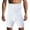 White, variant on zeranth Boxer Underwear Elastic High Waist Fat Burning Non-slip Tight Waist Tummy Control Shapewear for Sports