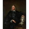 thumbnail image 2 of Isaac Fuller 15x18 Gold Ornate Wood Frame and Double Matted Museum Art Print Titled - Edward Pierce (ca. 1670), 2 of 4