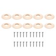 thumbnail image 2 of facefd 10 Pièces Rondelles en Plastique pour Accordeurs de Guitare Machine Tête Boutons Crème, 2 of 9
