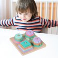 thumbnail image 3 of TISHITA EducationalStacking Toys Stack Geometric Board Blocks for Young Children Column, 3 of 8