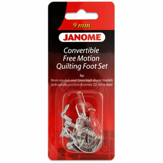 Janome Convertible Free Motion Quilting Foot Set #202001003 For High Shank  Model 