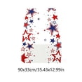 thumbnail image 3 of Darzheoy 4th of July Table Runner, Patriotic Red, White, Blue Star Design, Available in 5 Sizes, Wrinkle-Resistant, Holiday Table Decor for Independence Day, Memorial Day, Home, Party, 3 of 6