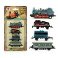 thumbnail image 2 of Modelo de tren de vapor, simulación de tren de vapor retro, simulación de tren de vapor, modelo de juguete, kit de juguete de tren de vapor retro, confiable y duradero, 2 of 13