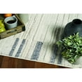 thumbnail image 2 of 94" X 130" Ivory  Grey Polyester Rug, 2 of 2