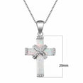 thumbnail image 3 of YYKihy Elegant White Necklace | Fashionable 925 Sterling Silver Pendant | Classic Jewelry | Perfect For Any Occasion, 3 of 9