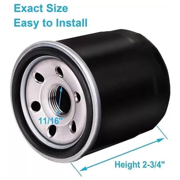 2 Pack 136-7848 Oil Filter for Toro V-Twin Engine for Timecutter