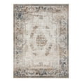 thumbnail image 3 of Unique Loom Chateau Collection Area Rug - Lincoln (10' x 13' 1" Rectangle Blue Cream/Brown), 3 of 6