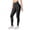 Black, variant on A AGROSTE Women's Seamless Scrunch Butt Lifting Leggings, Comfort Yoga Pants for Workout, Sport