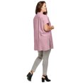 thumbnail image 2 of Ellos Women's Oversized Linen Blend Tunic Tunic, 2 of 4